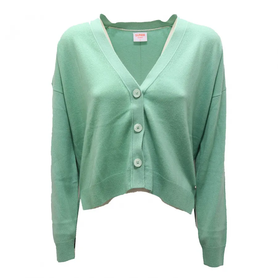 2872AP cardigan donna SUN 68 woman sweater