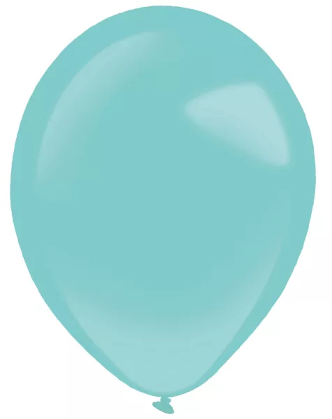 50 palloncini in lattice moda turchese 27,5 cm
