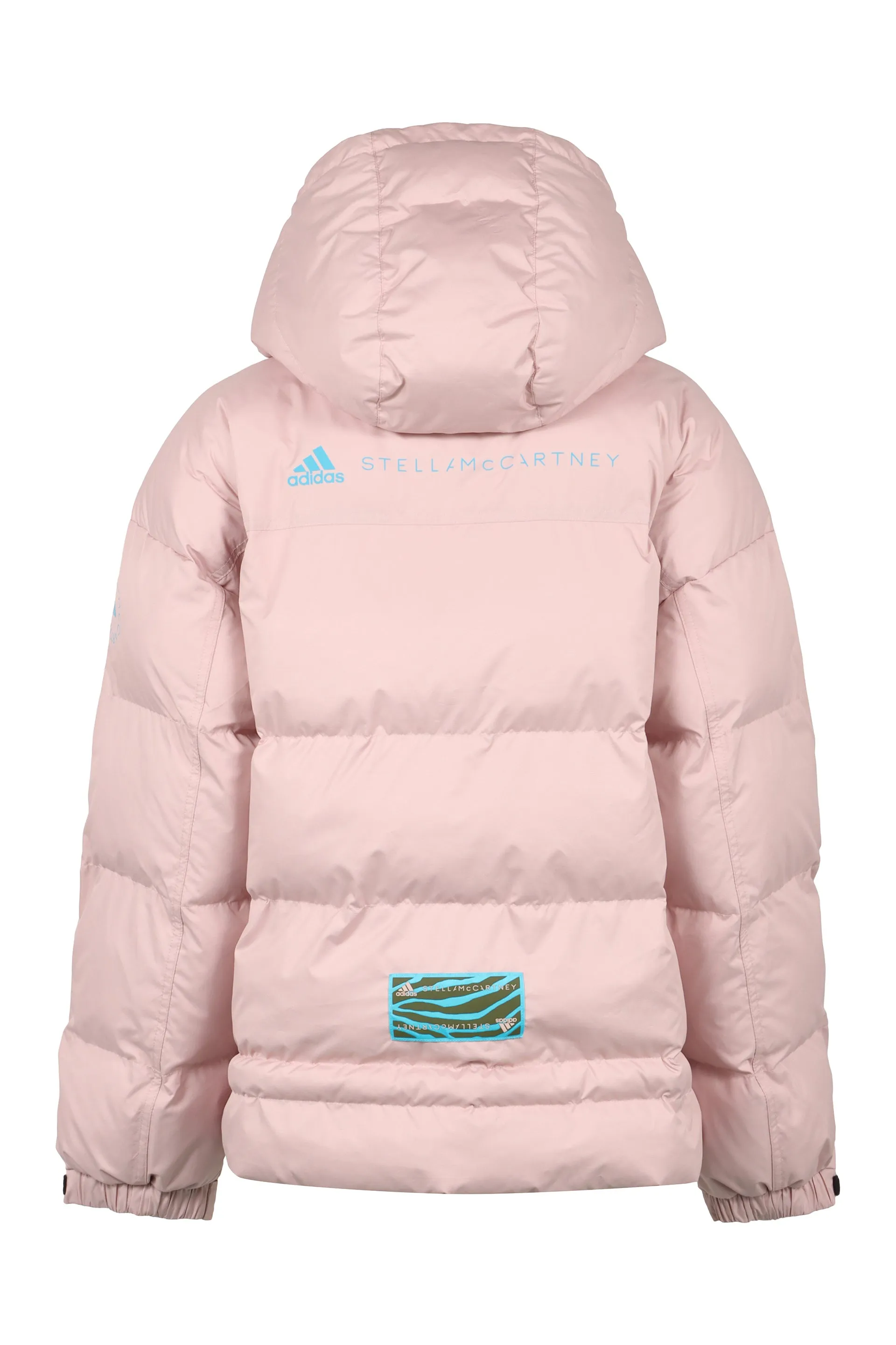 ADIDAS BY STELLA McCARTNEY Piumino in tessuto tecnico con cappuccio