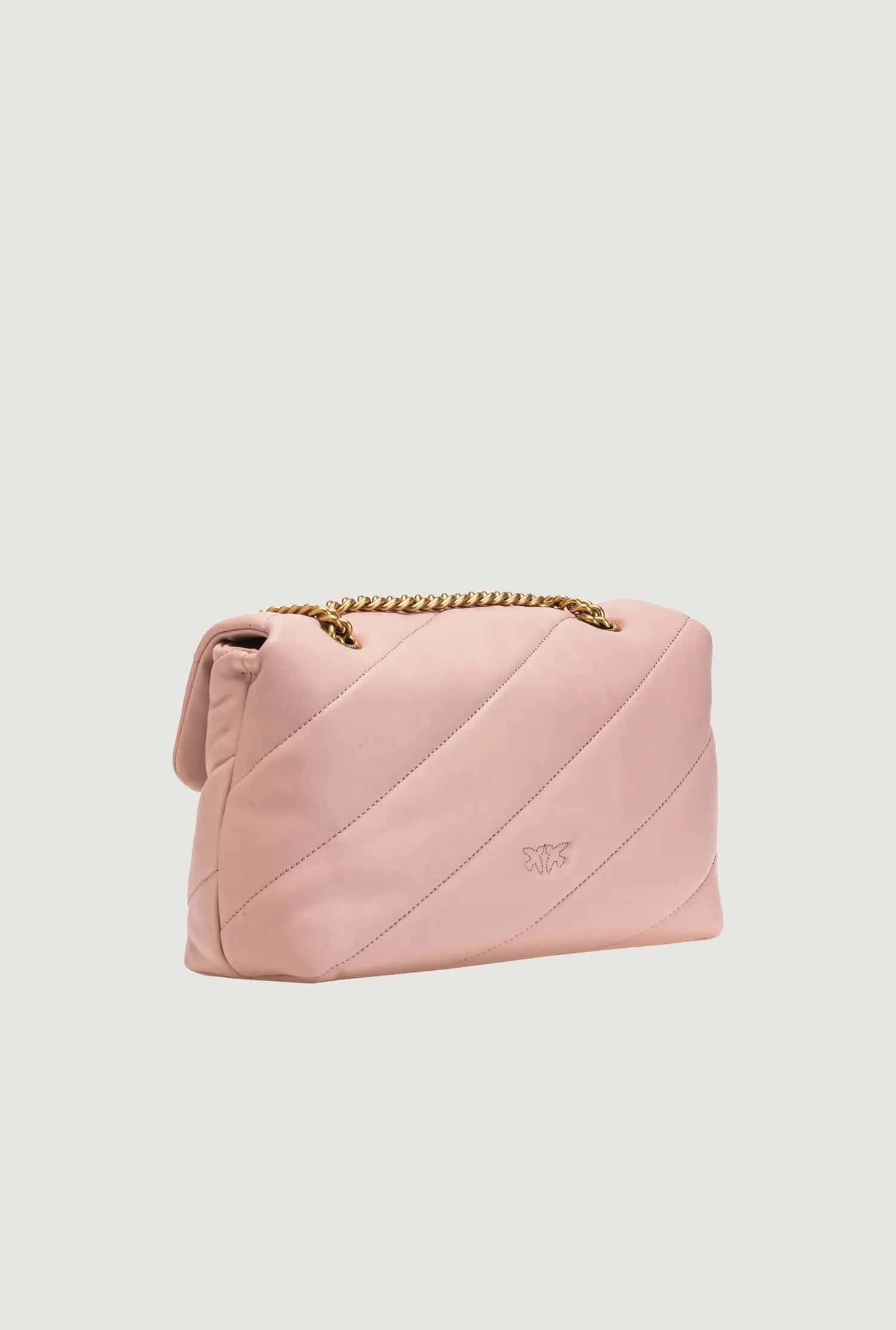 Borsa Pinko LOVE PUFF CLASSIC CL SHEEP NAPPA Rosa Cipria