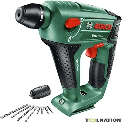 Bosch DIY 060395230C Uneo Maxx Martello perforatore 18 volt senza batterie e caricabatterie