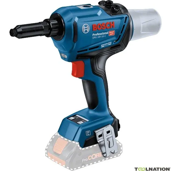 Bosch Professional 06019K5000 GRG 18V-16 C Rivettatrice cieca professionale 18V senza batterie e caricabatterie