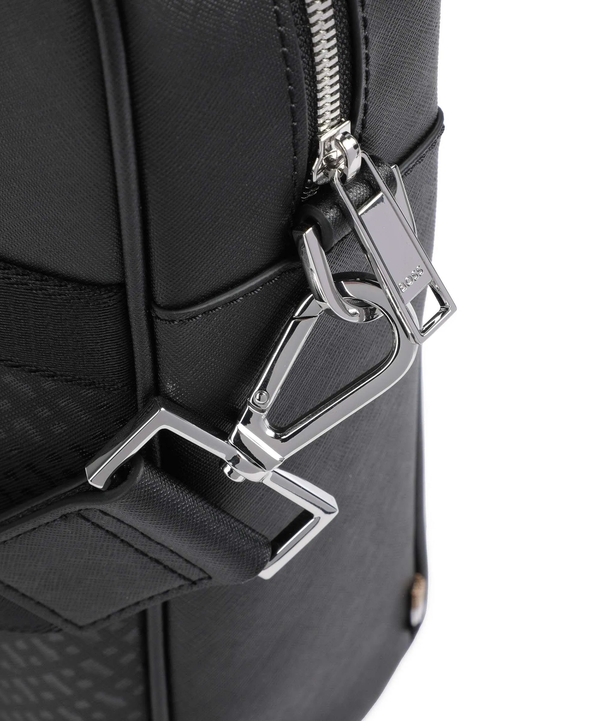 BOSS Zair Cartella 14″ pelle sintetica nero  