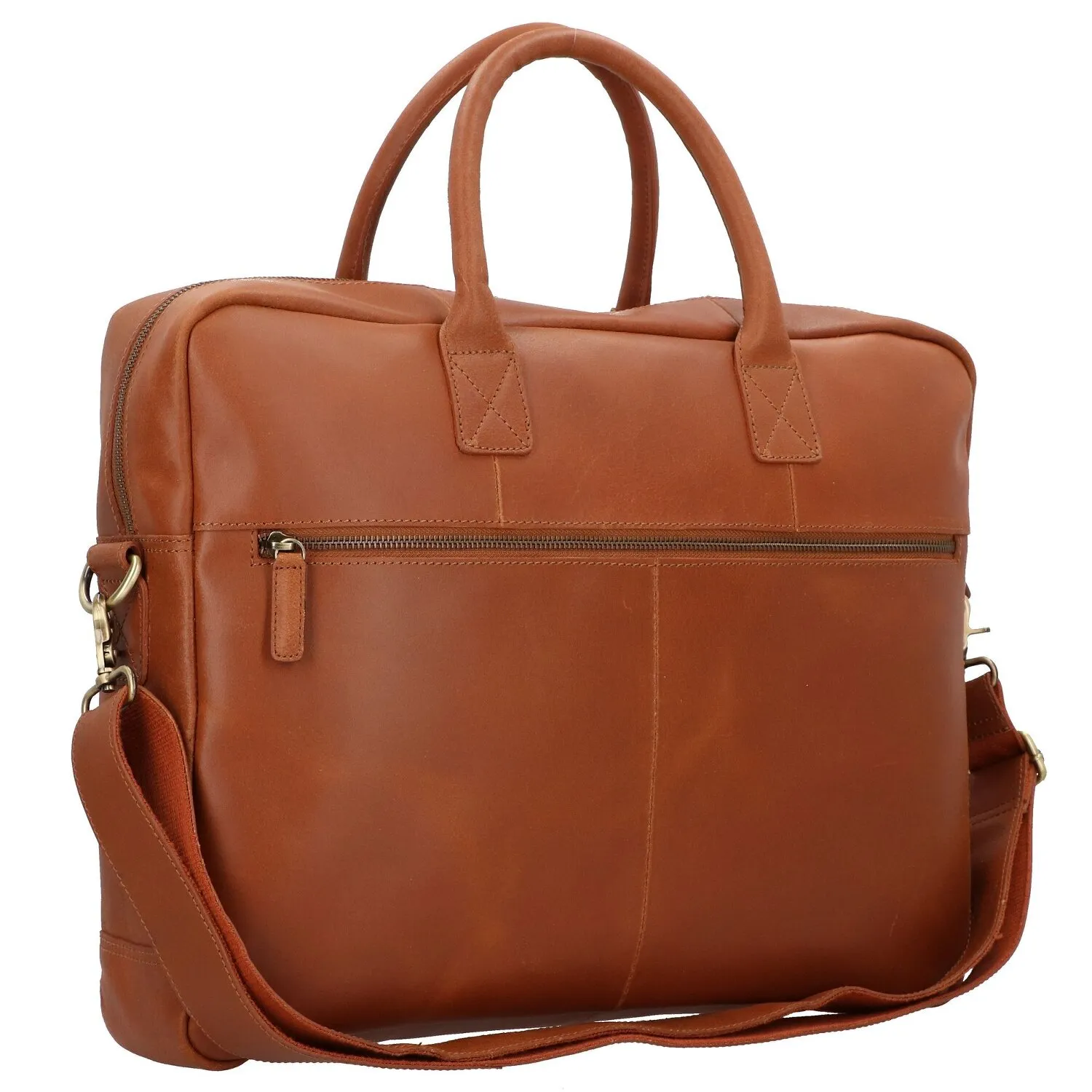 Burkely Vintage Max Briefcase Pelle 44 cm Scomparto per laptop
