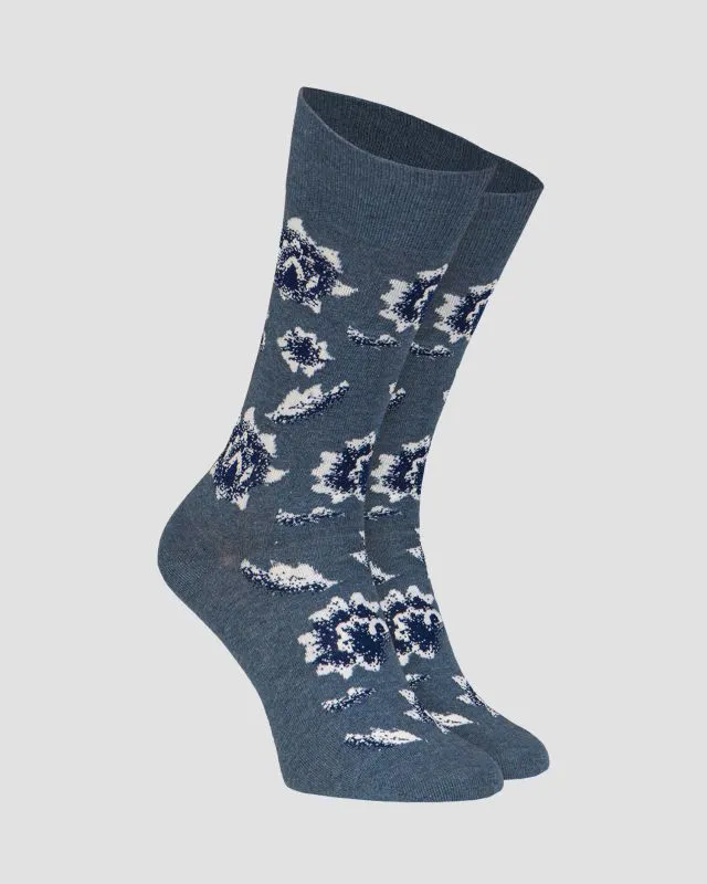 Calzini Burlington Denim Flower So