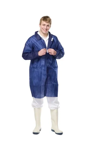 Camice per visitatori RS PRO in Polipropilene spunbond, XL Unisex, col. Blu Navy