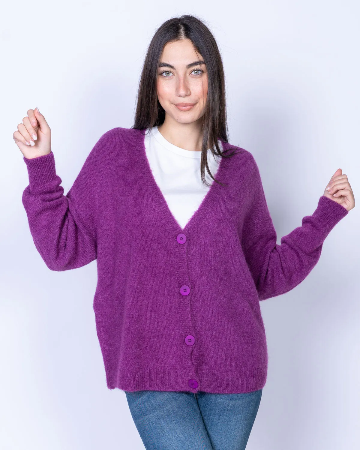 CARDIGAN AMARENA VIOLA