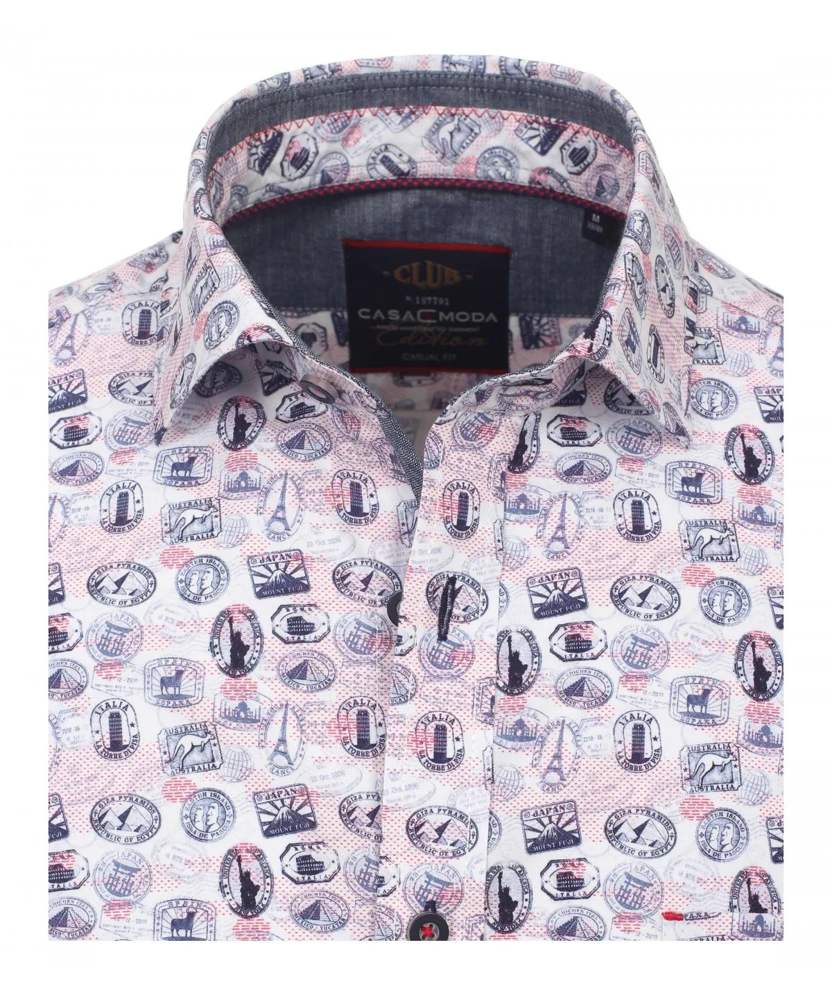 CASAMODA CAMICIA CASUAL TAGLIE FORTI