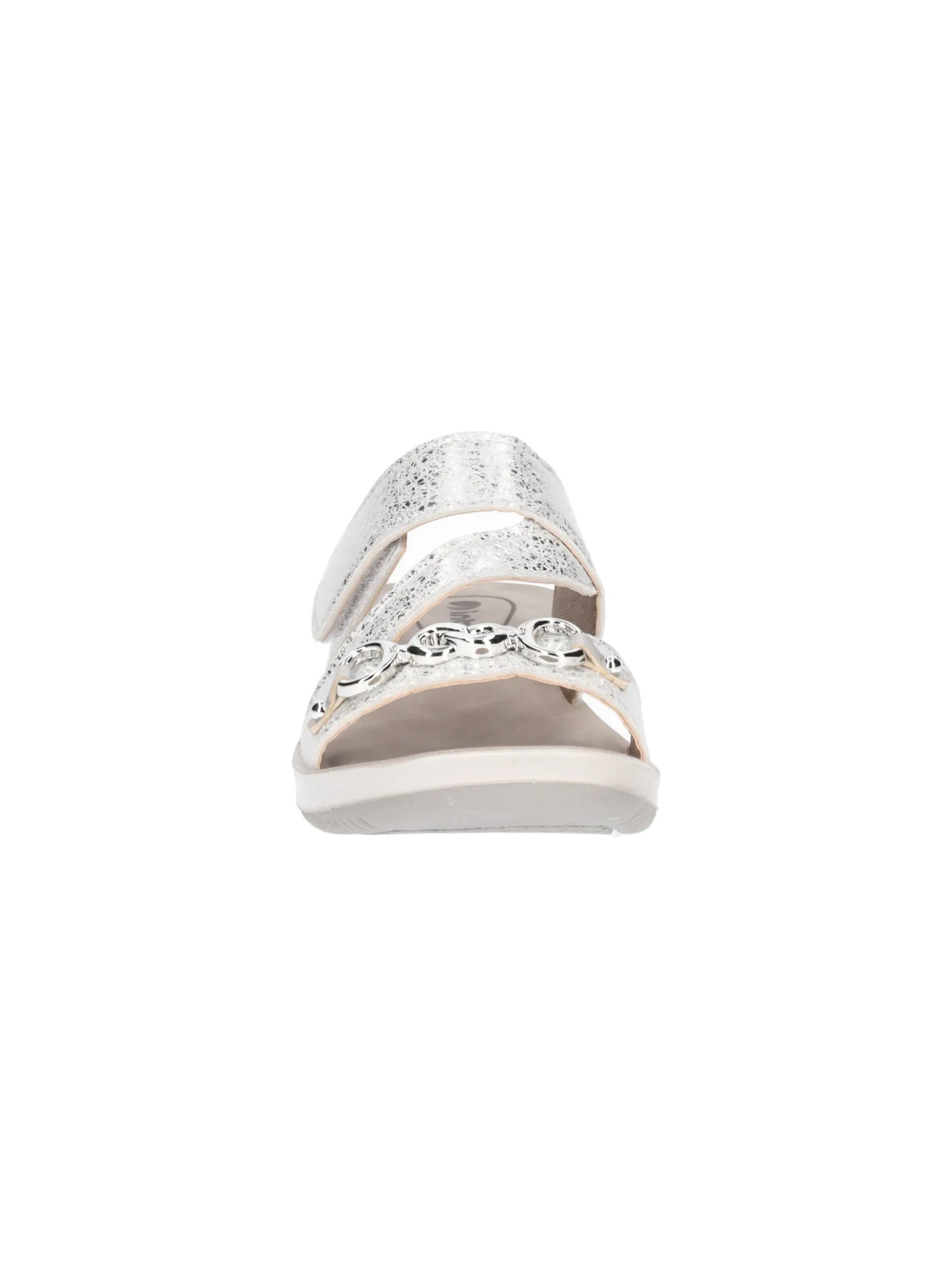 Ciabatta con zeppa bassa Inblu da donna bianco/argento