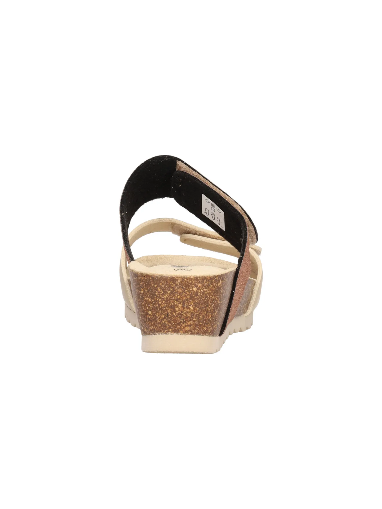 Ciabatta con zeppa Melluso Walk da donna platino