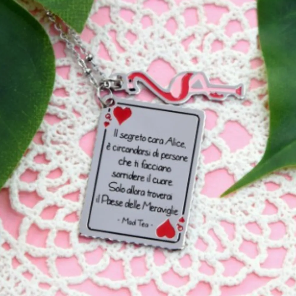 COLLANA ALICE E IL FENICOTTERO MADTEA