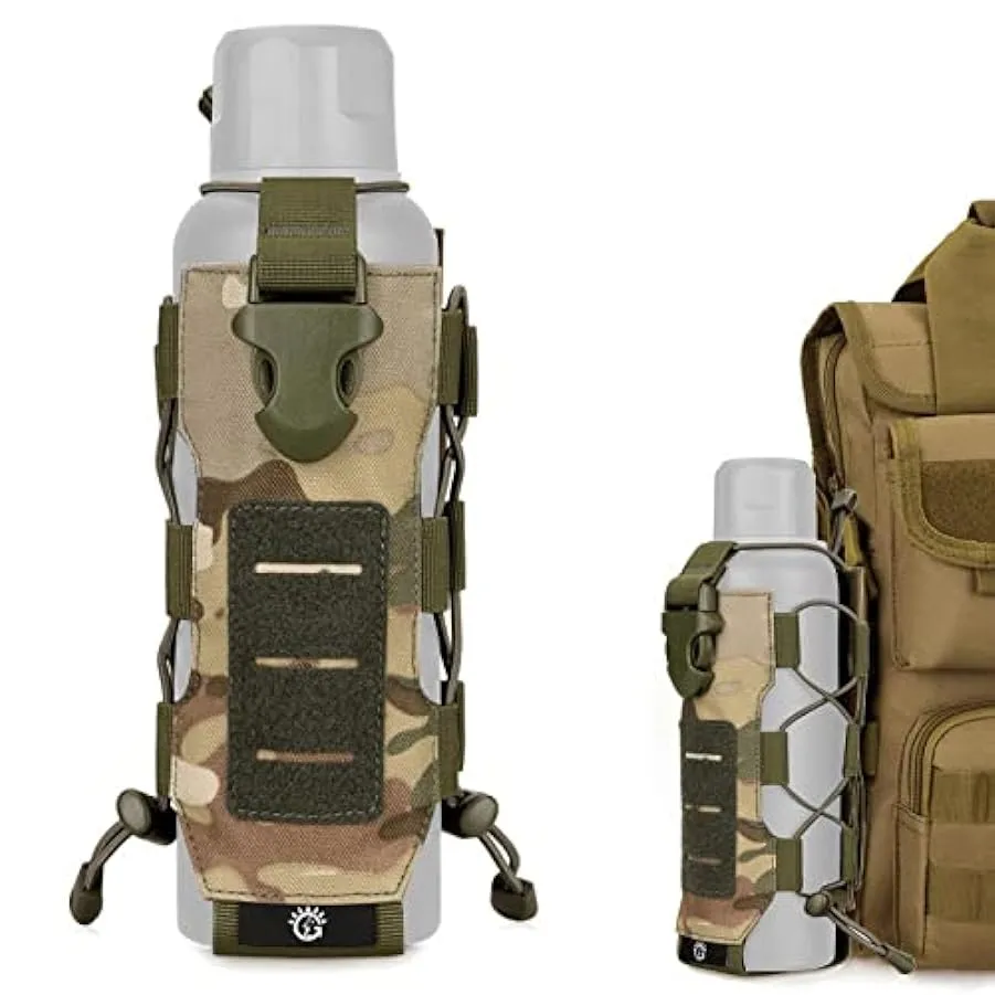 DMKJ Borsa Porta Bottiglia d’Acqua, Borsa per Bottiglia d’Acqua all’aperto, Borsa portabottiglie con Tracolla per bollitore da E
