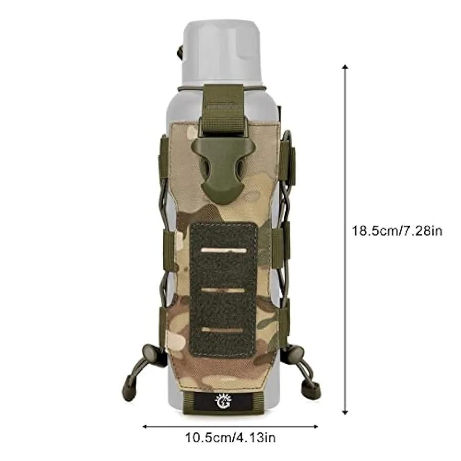 DMKJ Borsa Porta Bottiglia d’Acqua, Borsa per Bottiglia d’Acqua all’aperto, Borsa portabottiglie con Tracolla per bollitore da E