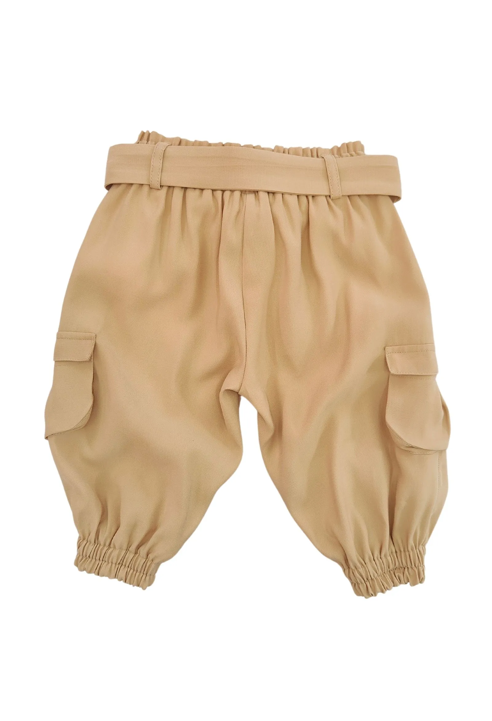 elsy  pantaloni tasconi beige