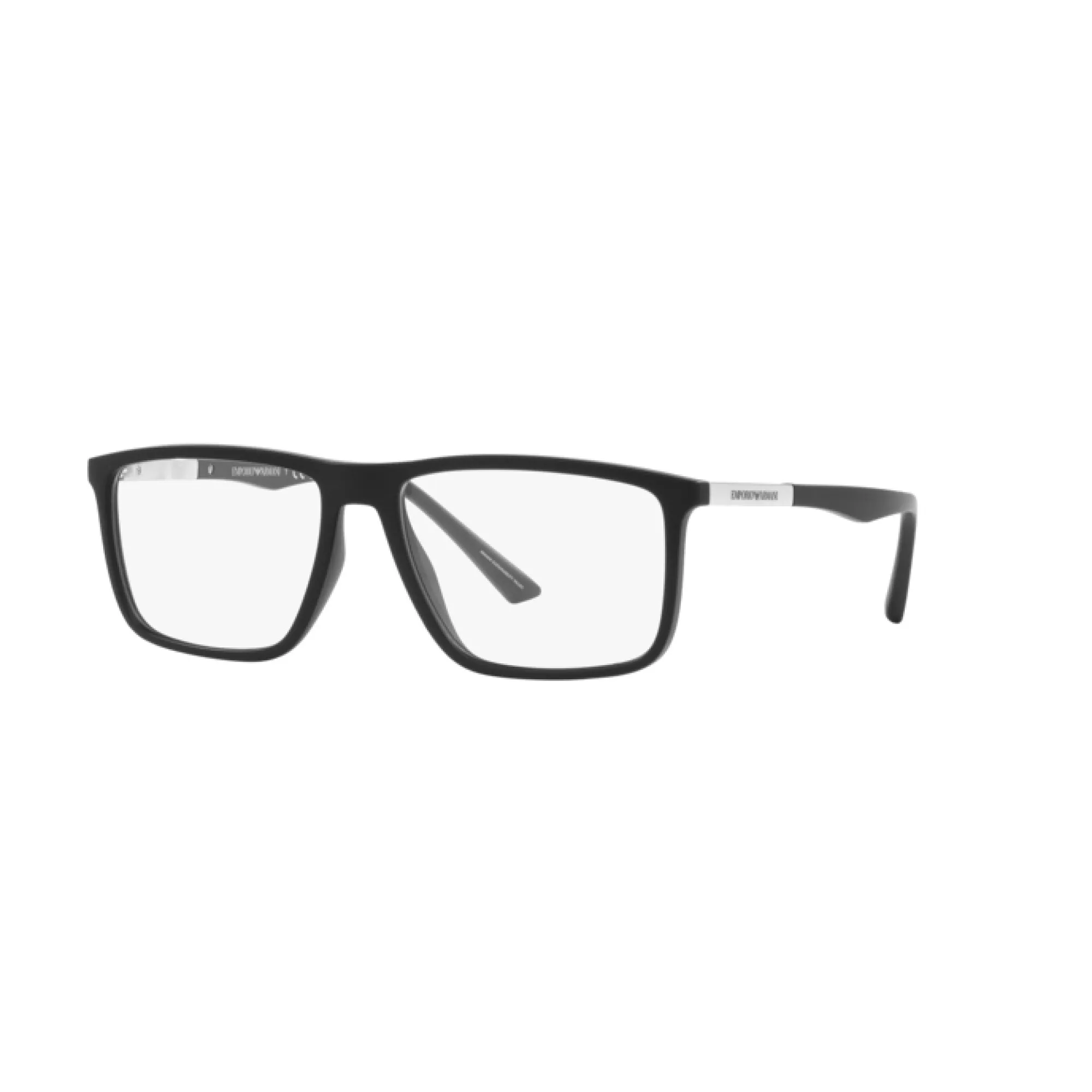   Emporio Armani EA 3221 - 5001 Nero Opaco | Occhiale Da Vista Uomo 