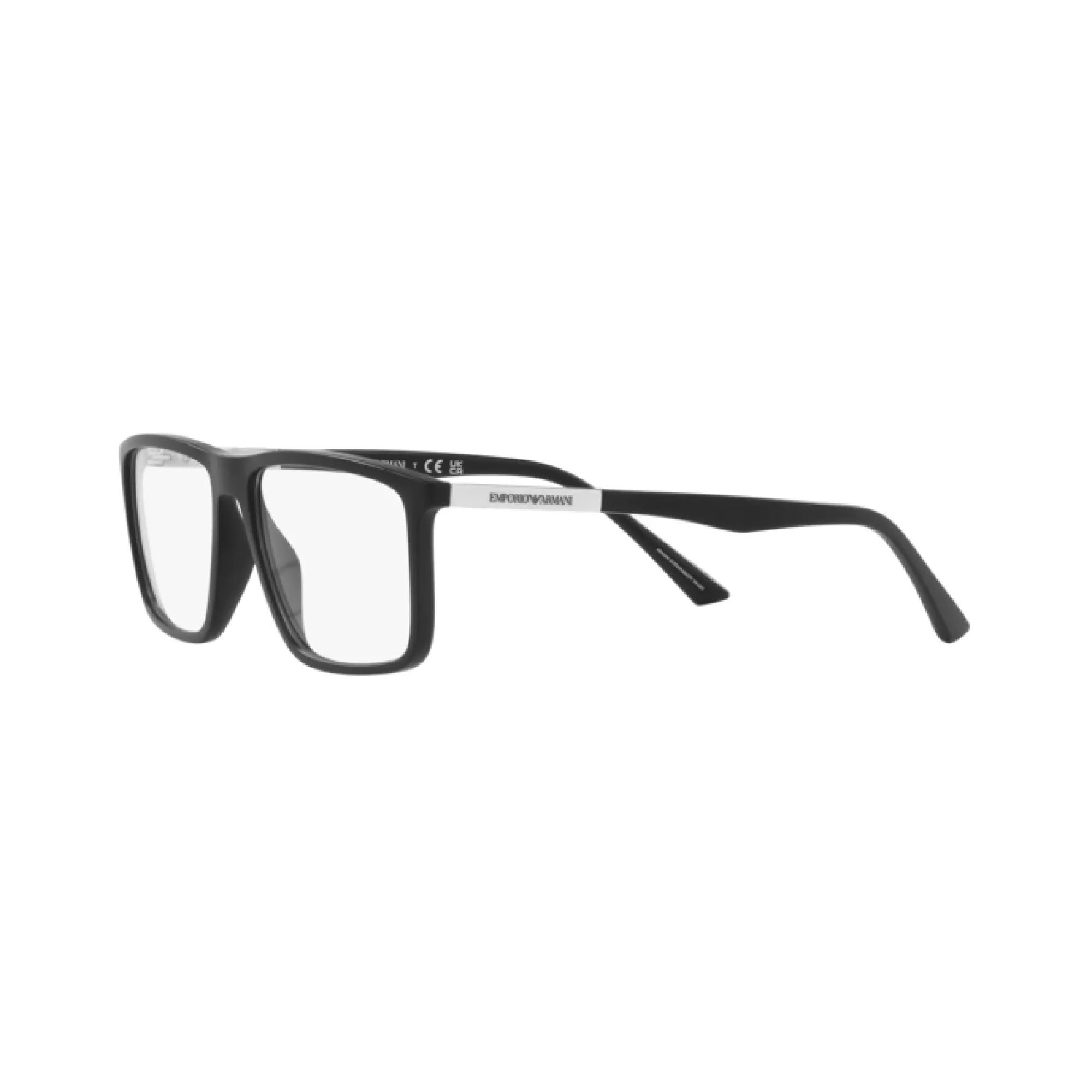  Emporio Armani EA 3221 - 5001 Nero Opaco | Occhiale Da Vista Uomo 