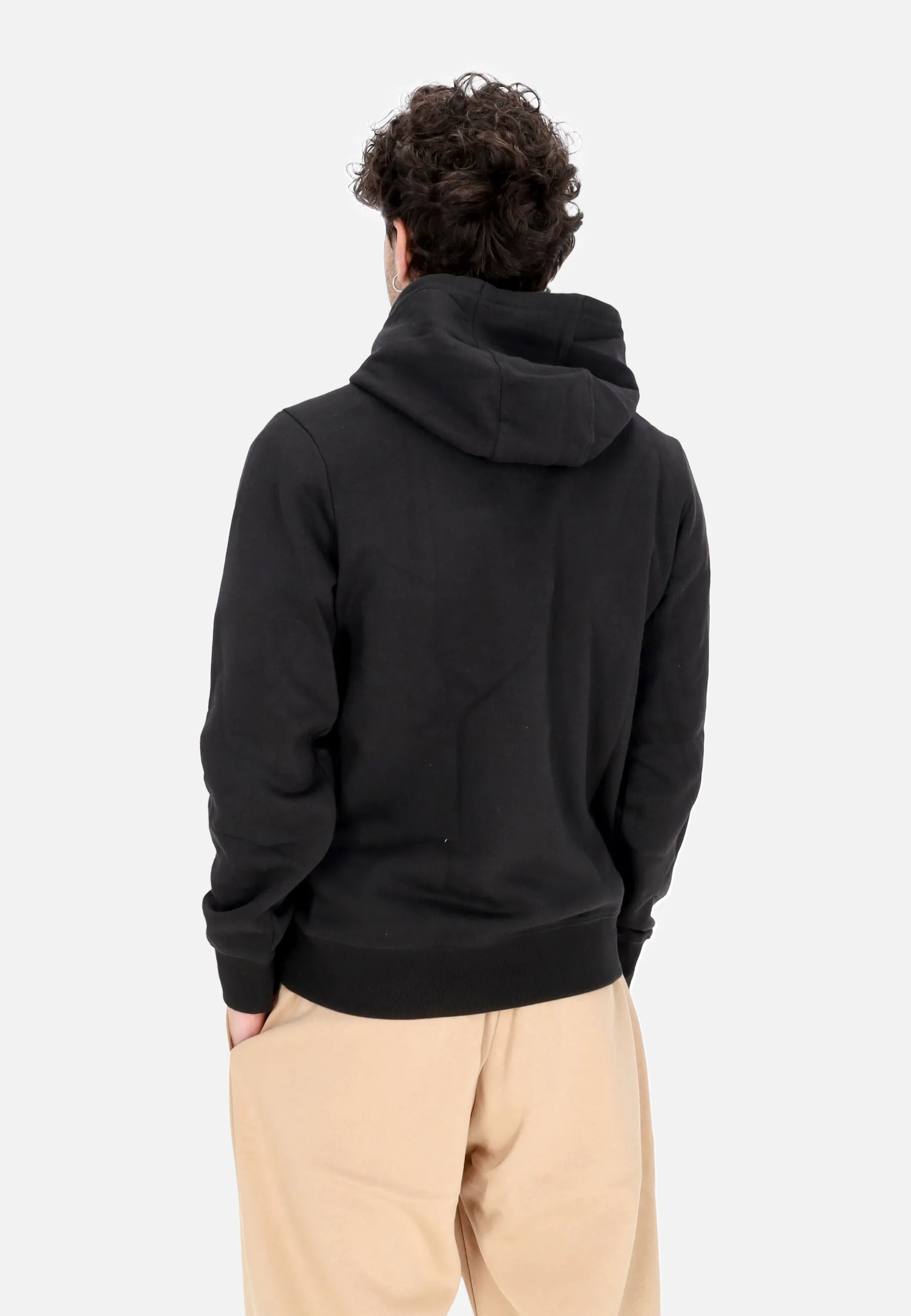 Felpa Cappuccio Uomo Nfl Primary Logo Graphic Hoodie Lasrai Black
