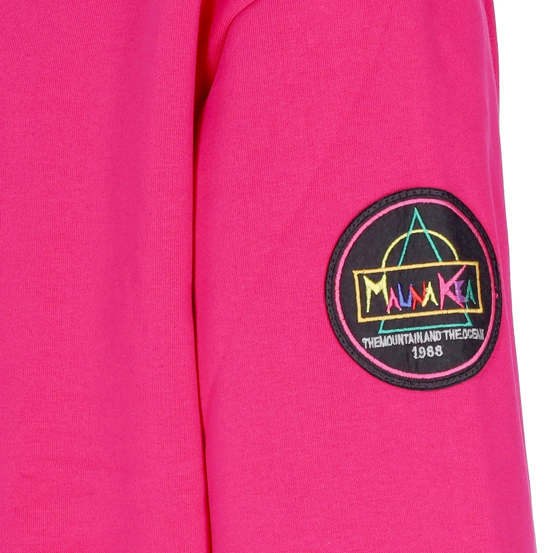 Felpa Girocollo Uomo Heritage Macro Logo Sweatshirt Fuchsia