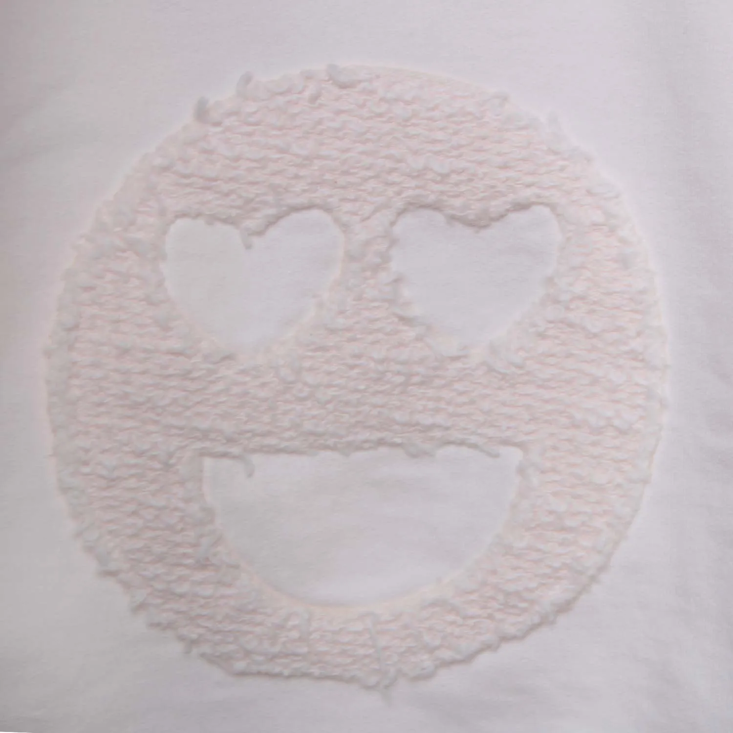 Felpa Smile Bimba Rosa Cipria