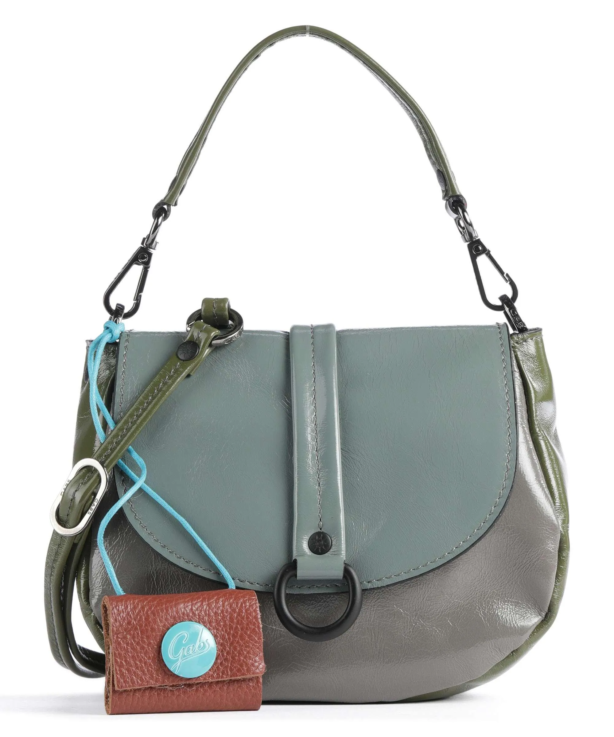  Gabs Bea Borsa a spalla pelle di vitello grana multicolore  
