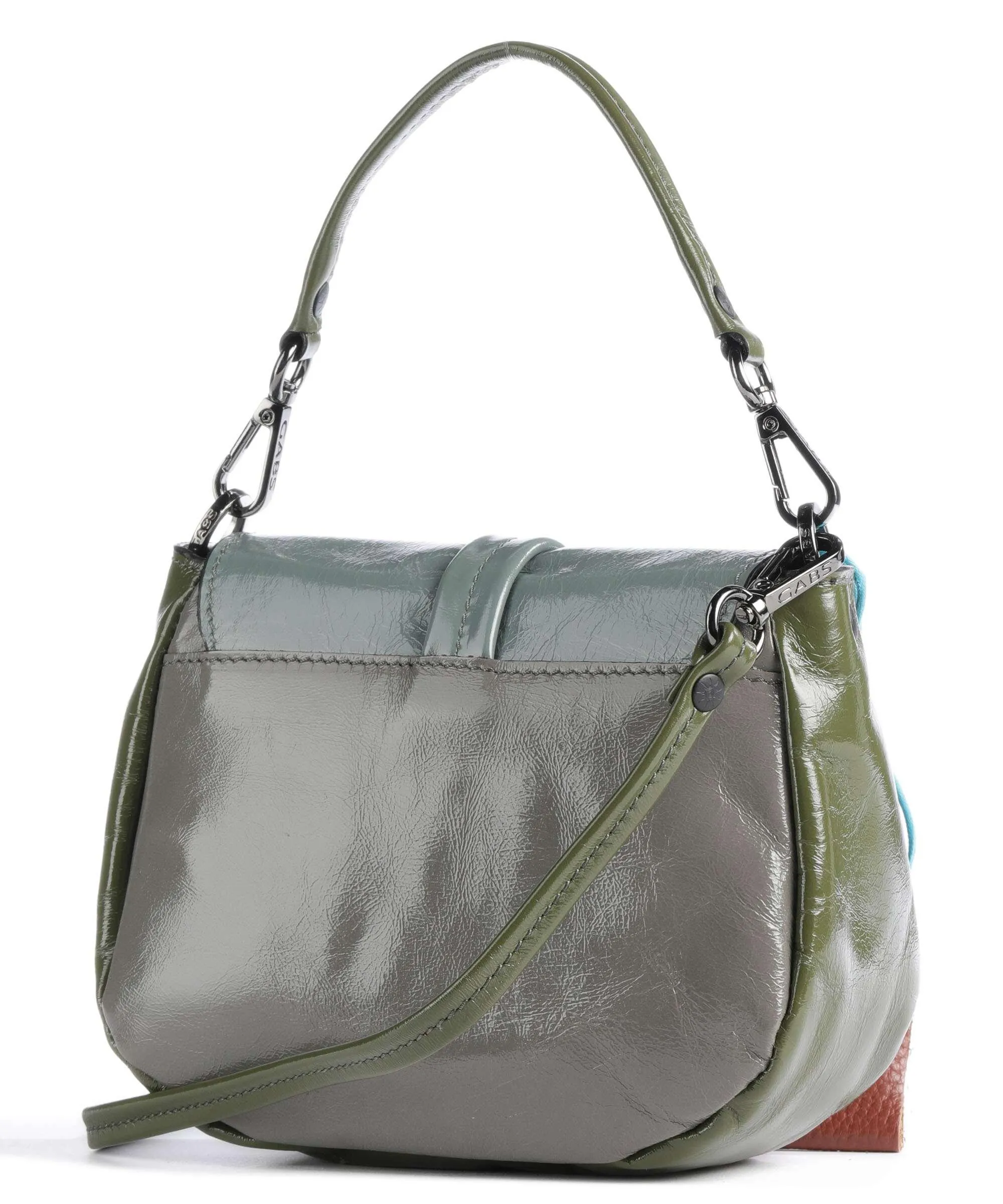  Gabs Bea Borsa a spalla pelle di vitello grana multicolore  