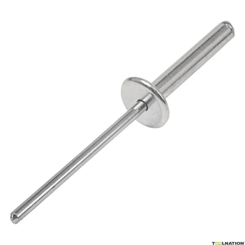 Gesipa 216304087 rivetto cieco 5,0 x 18 testa 14 mm alluminio/acciaio 250 pezzi