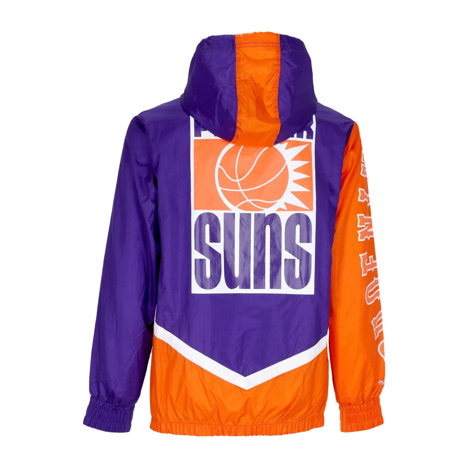 Giacca A Vento Uomo Nba Undeniable Full Zip Windbreaker Hardwood Classics Phosun Purple