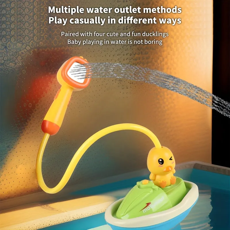 Giocattoli per il bagnetto del bambino, Paperella da bagno di sicurezza, Giocattoli per la vasca da bagno con irrigatore Per i p