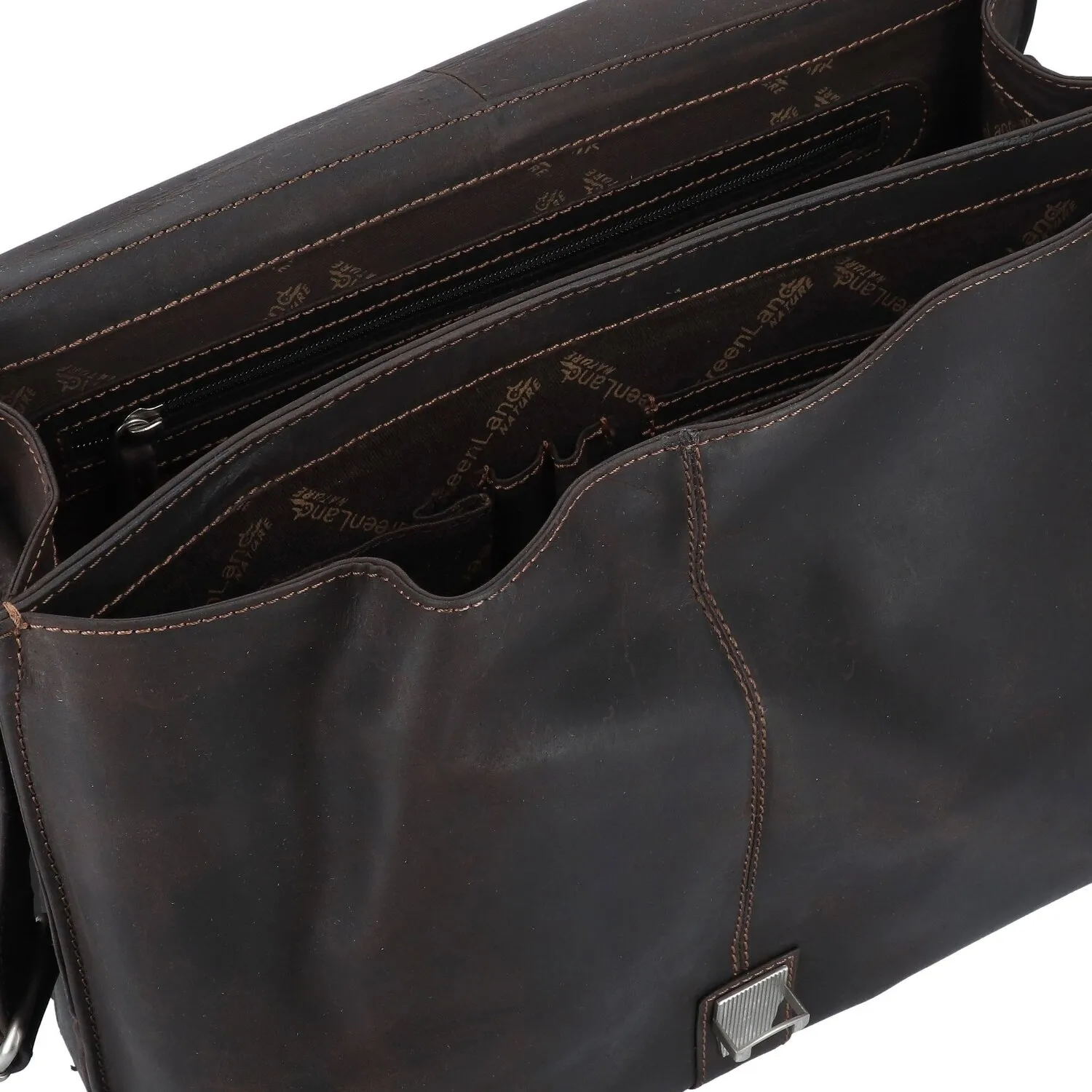 Greenland Nature Westcoast Messenger in pelle 36 cm
