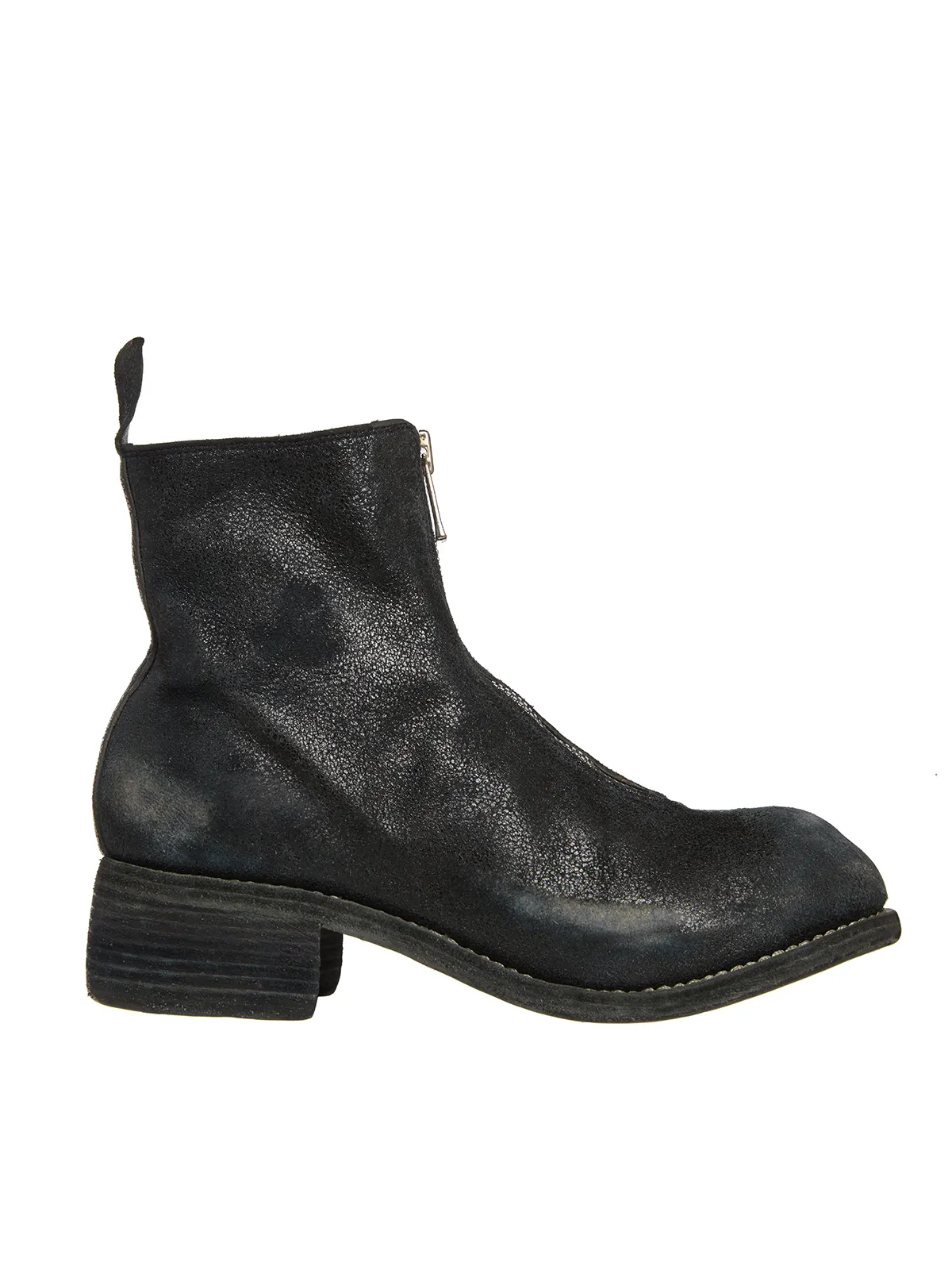 GUIDI  STIVALE CON ZIP FRONTALE 