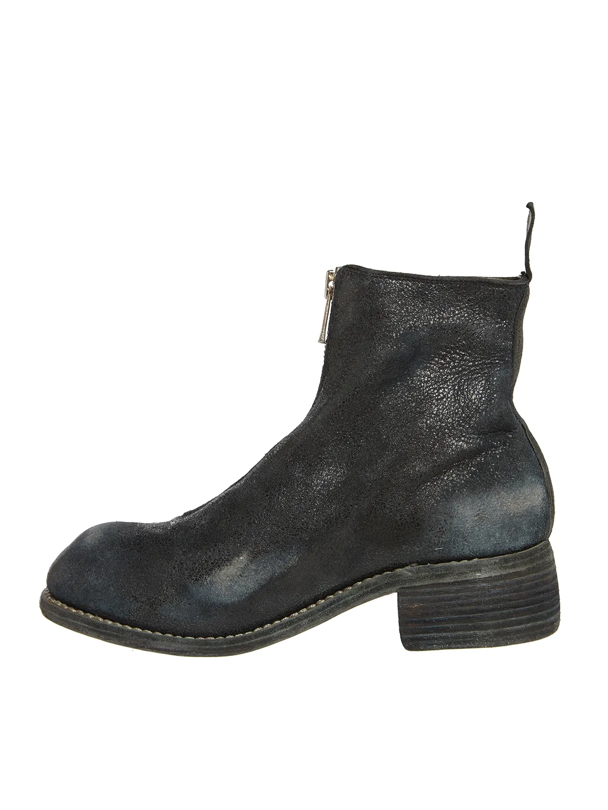 GUIDI  STIVALE CON ZIP FRONTALE 