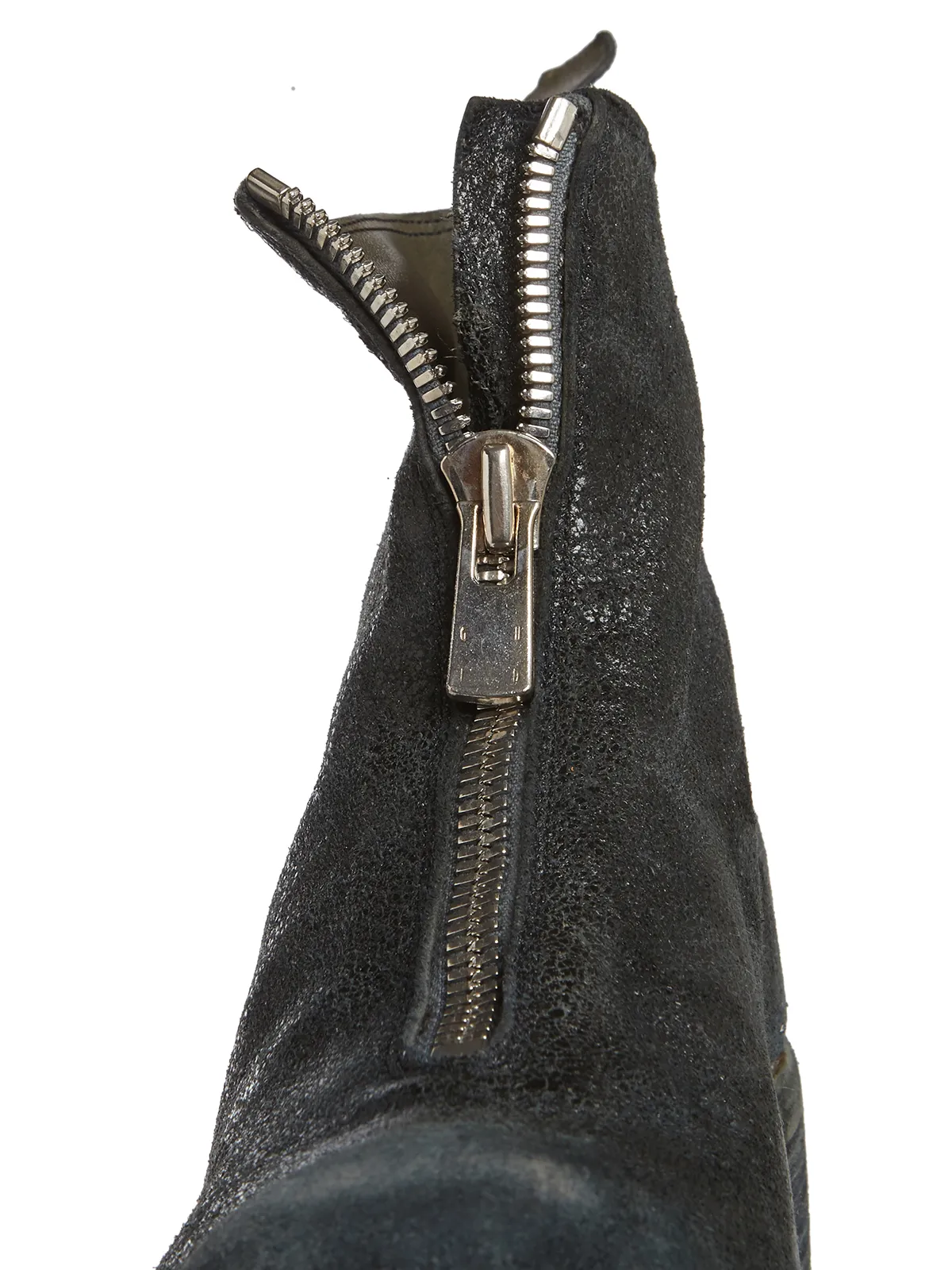 GUIDI  STIVALE CON ZIP FRONTALE 