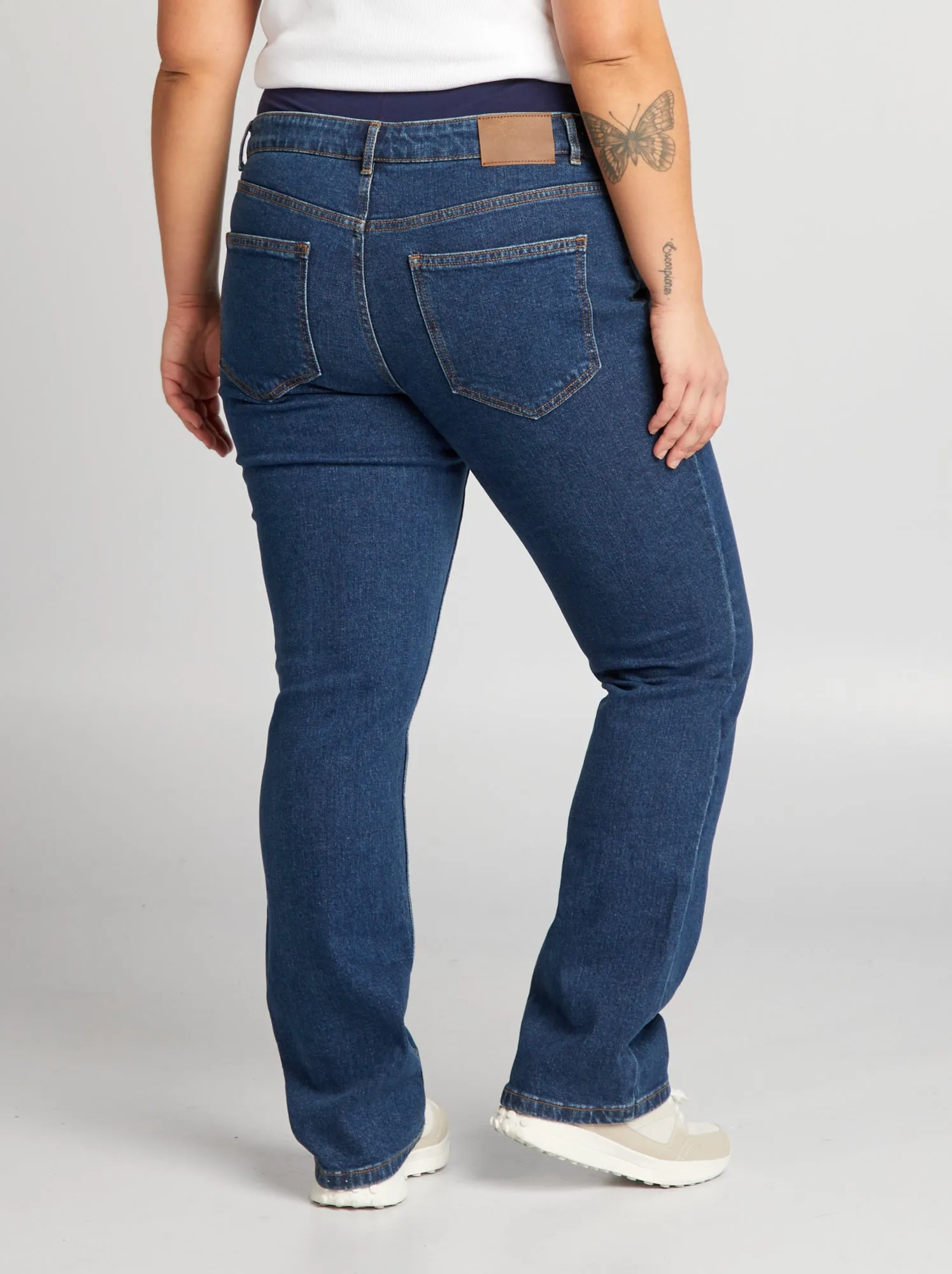 Jeans flare premaman - BLU