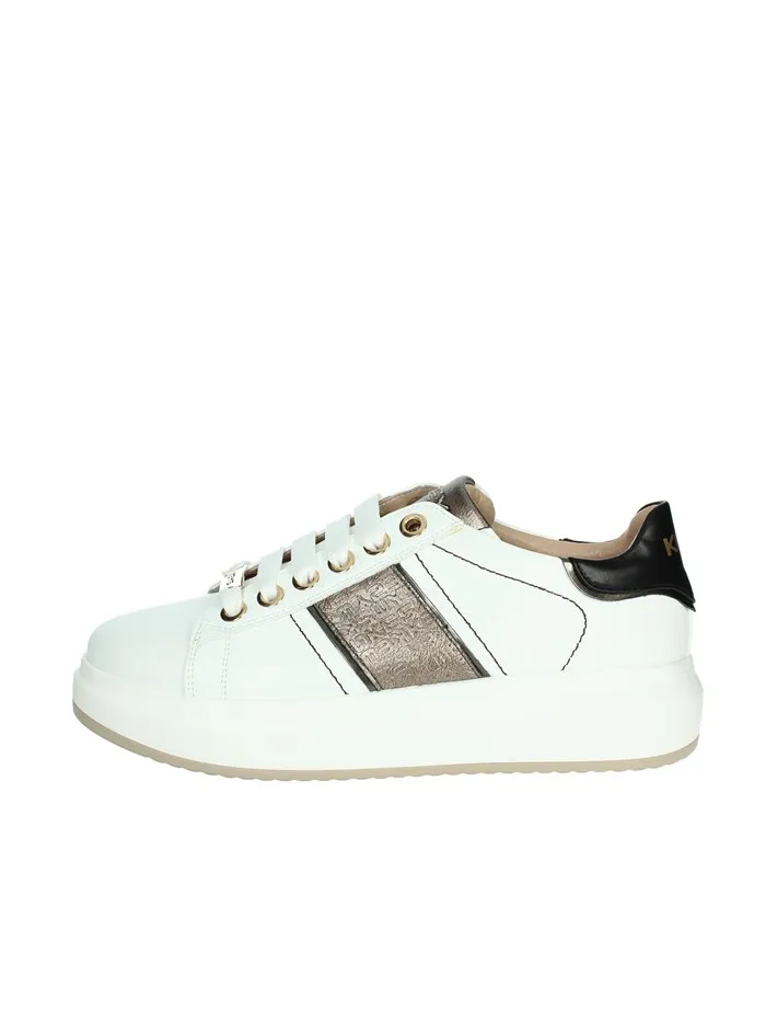 KEYS  SNEAKERS BASSA K-9801 BIANCO