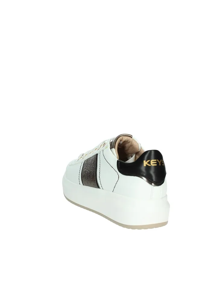 KEYS  SNEAKERS BASSA K-9801 BIANCO