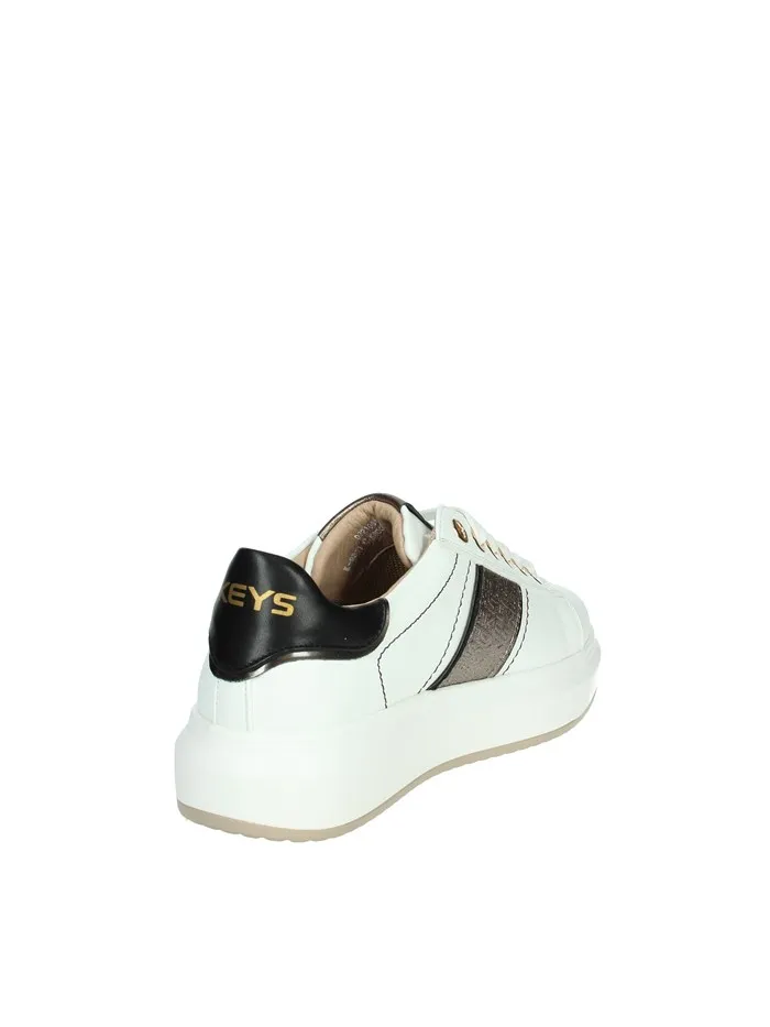 KEYS  SNEAKERS BASSA K-9801 BIANCO