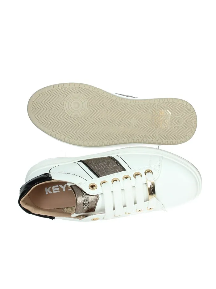 KEYS  SNEAKERS BASSA K-9801 BIANCO
