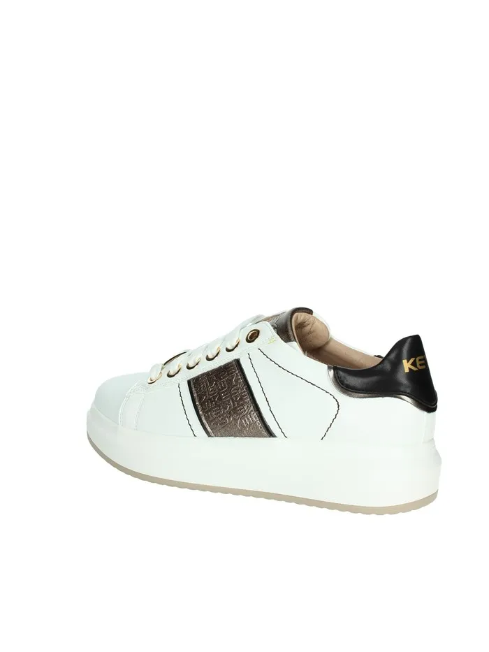 KEYS  SNEAKERS BASSA K-9801 BIANCO