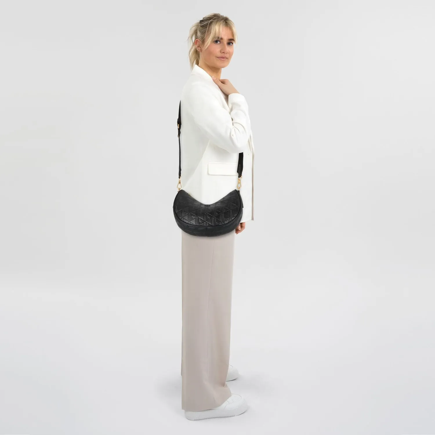 Lacoste Maheki Borsa a tracolla Pelle 24 cm