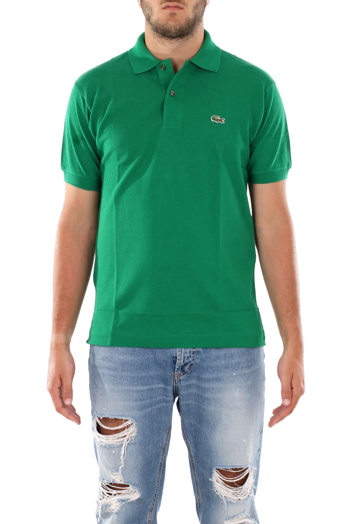 LACOSTE   POLO IN COTONE
