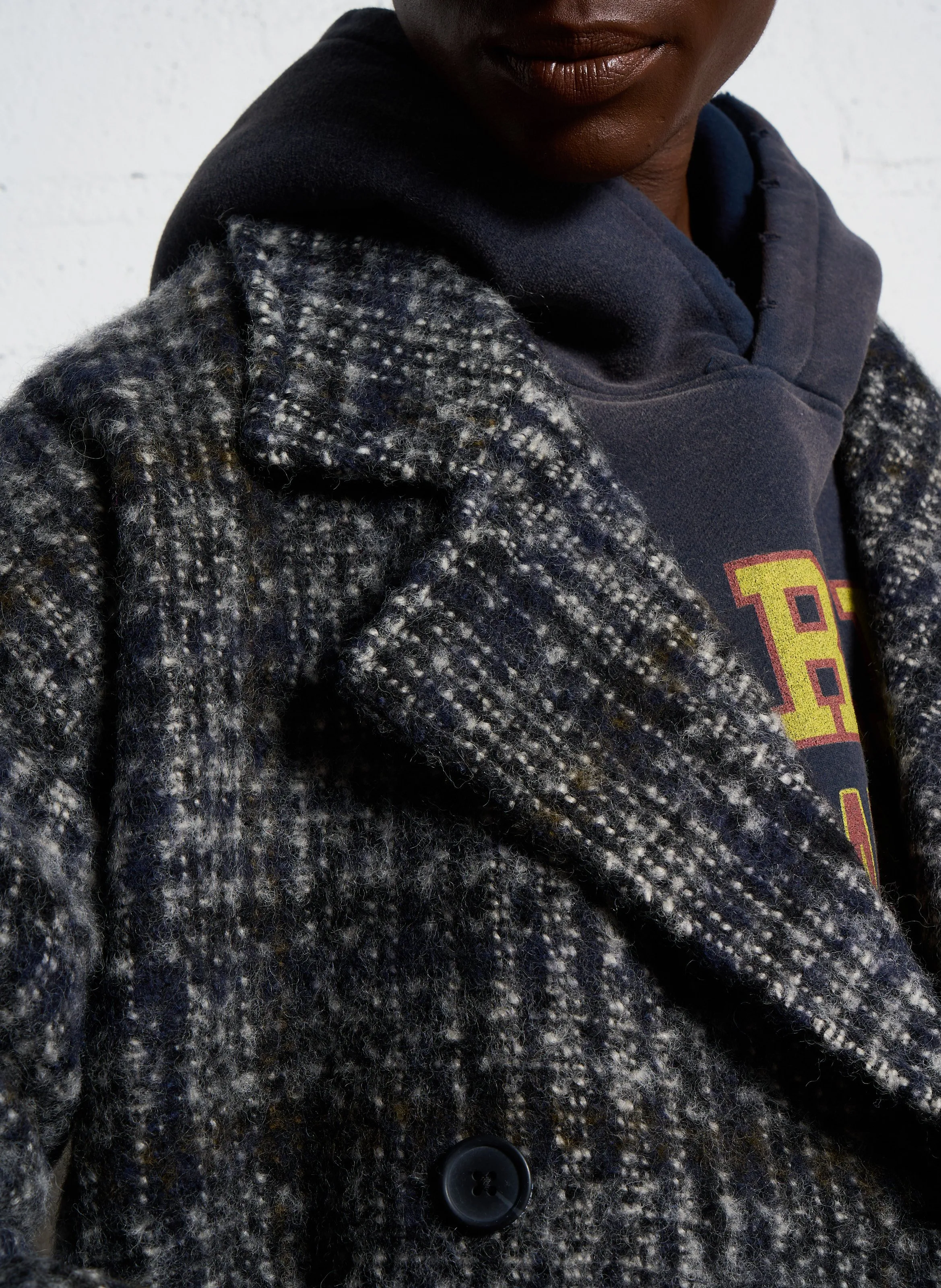  LE TEMPS DES CERISES   AKLYS - Cappotto dritto con revers | Nero