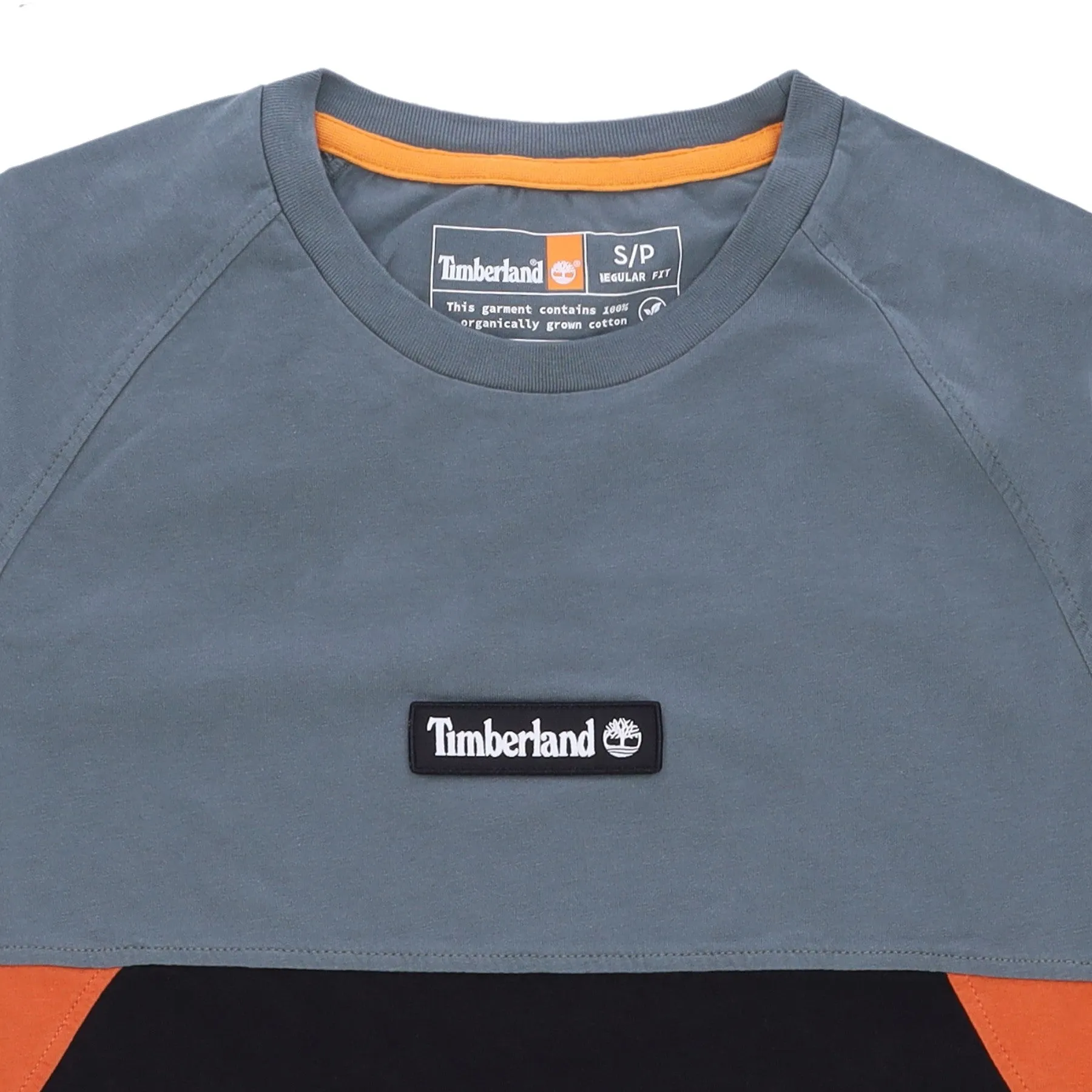 Maglietta Uomo Cut& Sew Tee Balsam Green/black