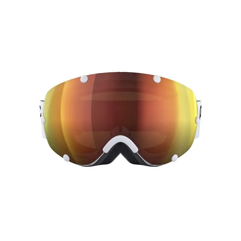 Maschera di chiarezza dei lobi tascabili (Hydrogen White/Spektris Orange)