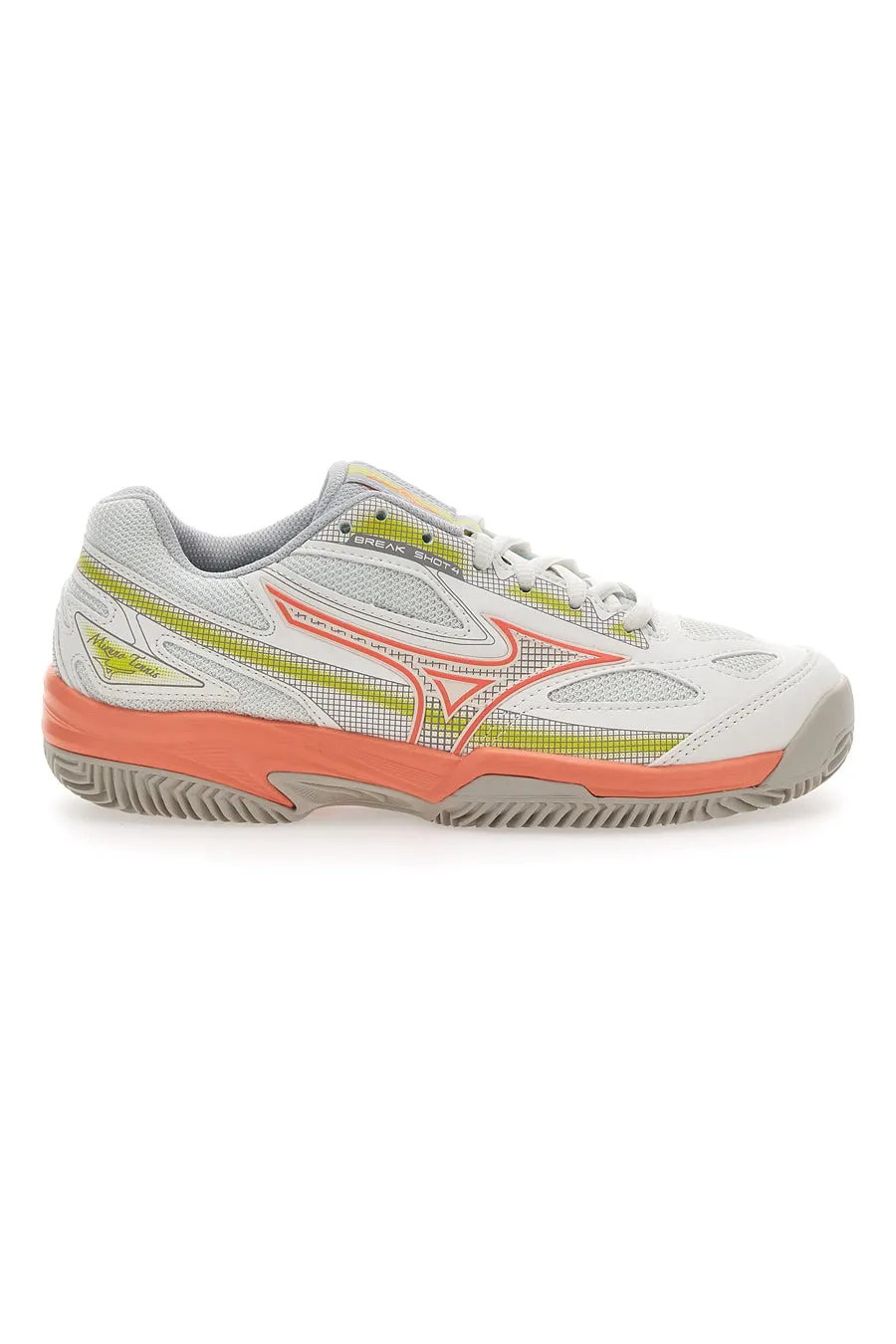   MIZUNO Scarpe da Tennis Bianche Mizuno Break Shot 4 CC