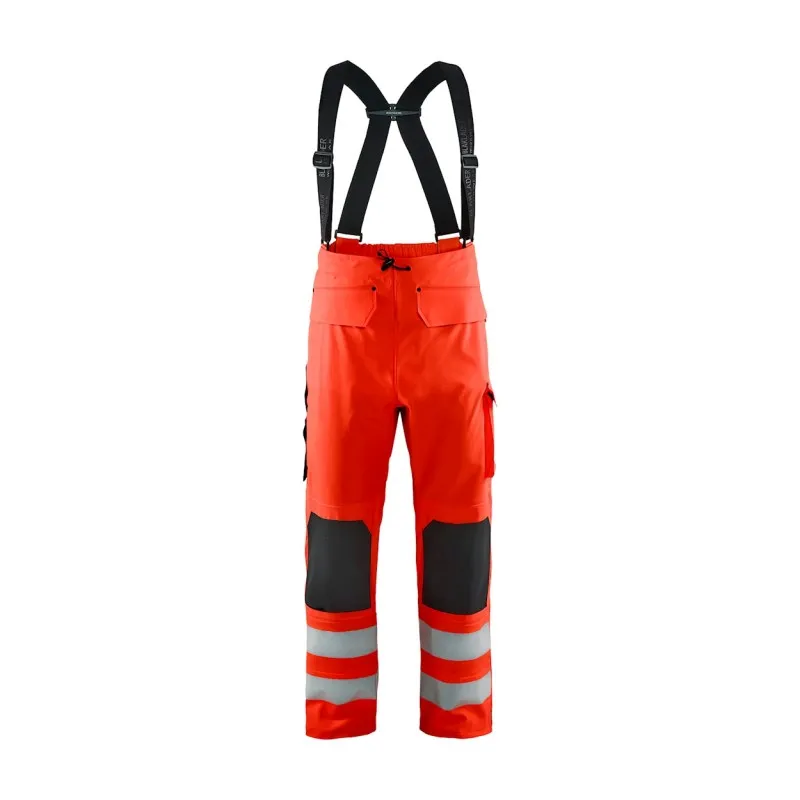 Pantaloni da lavoro alta visibilità multitasche impermeabili Blaklader High vis Level 2 130220035500L