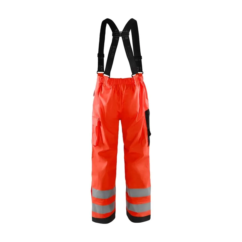 Pantaloni da lavoro alta visibilità multitasche impermeabili Blaklader High vis Level 2 130220035500L