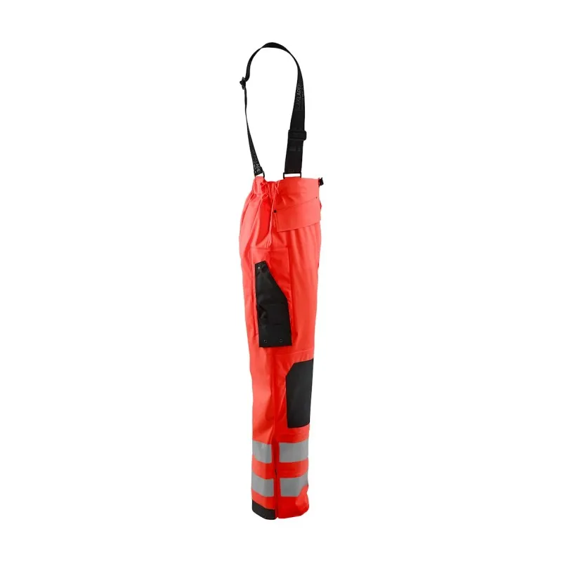 Pantaloni da lavoro alta visibilità multitasche impermeabili Blaklader High vis Level 2 130220035500L