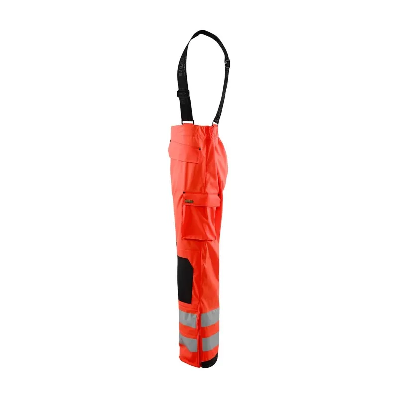 Pantaloni da lavoro alta visibilità multitasche impermeabili Blaklader High vis Level 2 130220035500L