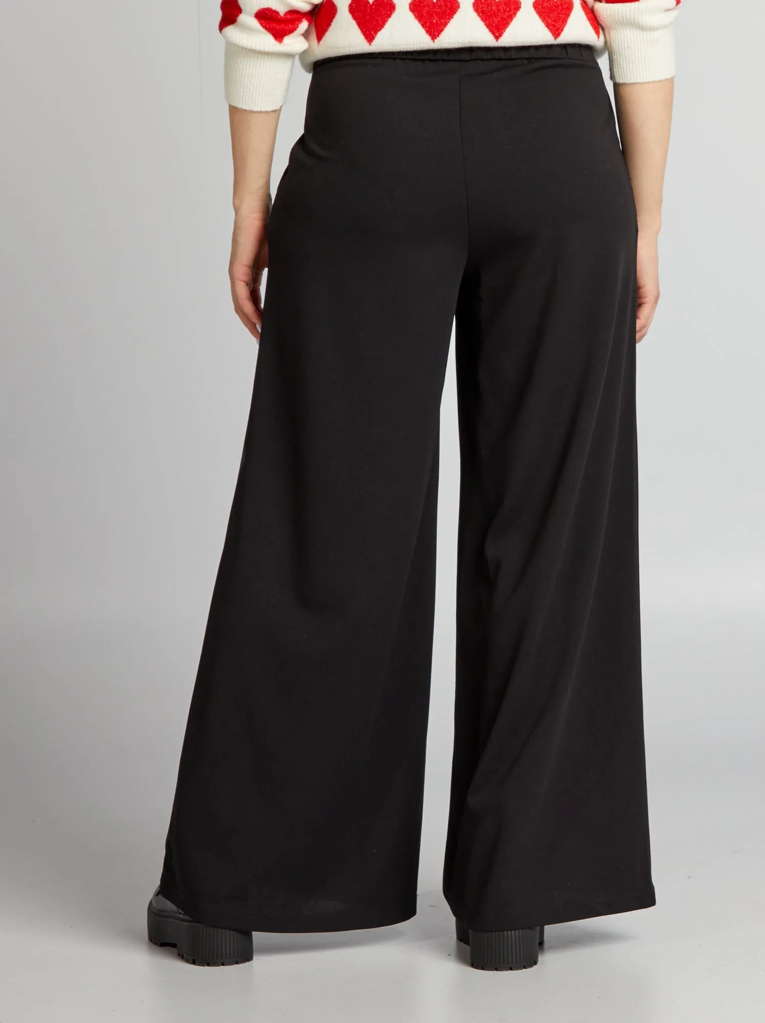 Pantaloni larghi 'JDY' - NERO