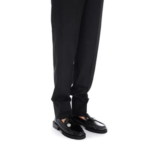 Pantaloni sartoriali Ganni neri